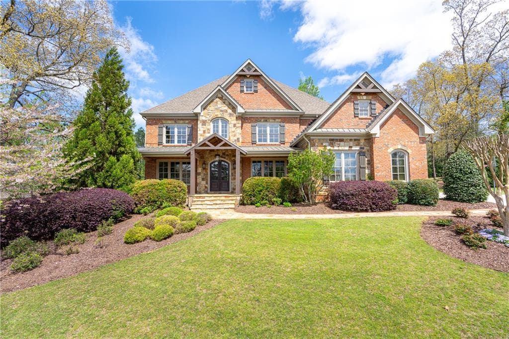 6 bedroom, 7 bathroom, 7,692 sq ft single family residence sold at 15865 Meadow King Court, Milton, GA 30004