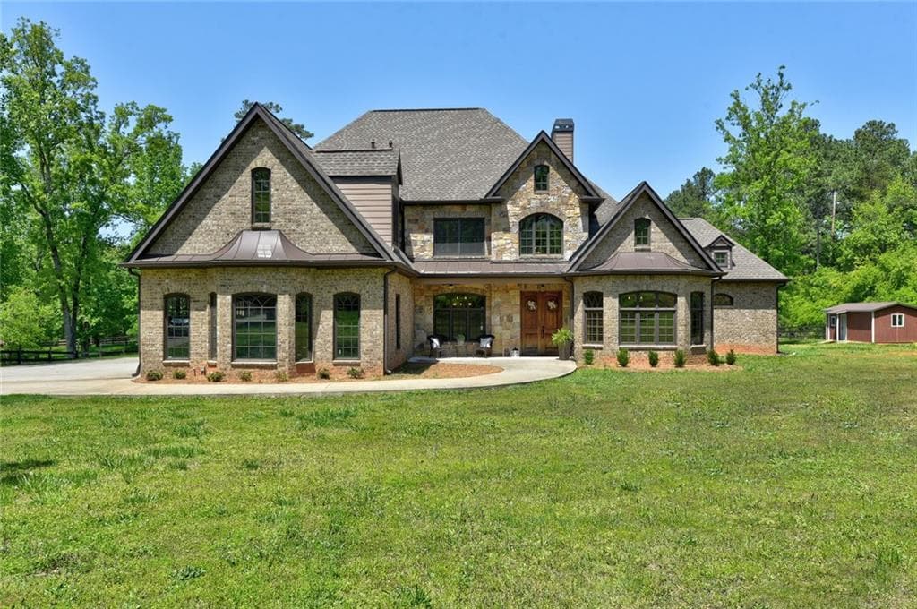 4 bedroom, 5 bathroom, 4,556 sq ft single family residence sold at 2389 Lower Birmingham Road, Canton, GA 30115
