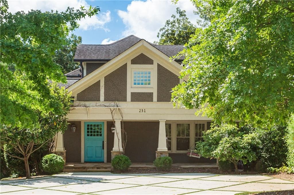 3 bedroom, 3 bathroom, 3,031 sq ft single family residence sold at 231 E Wesley Road, Atlanta, GA 30305