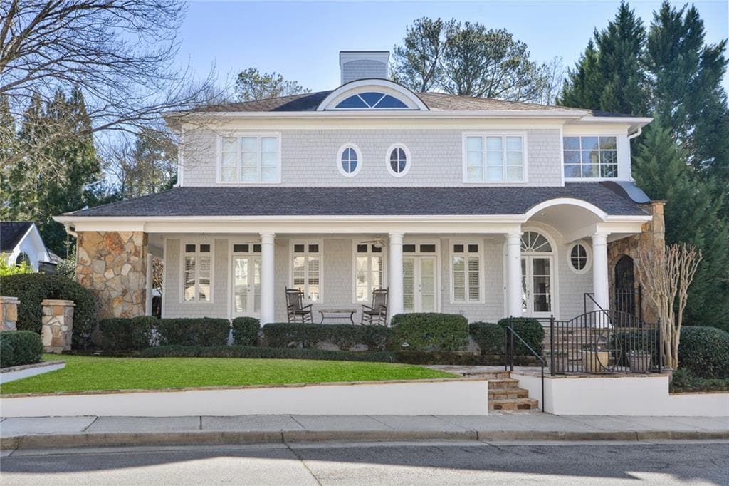 4 bedroom, 5 bathroom, 5,369 sq ft single family residence sold at 4270 Olde Mill Lane, Atlanta, GA 30342