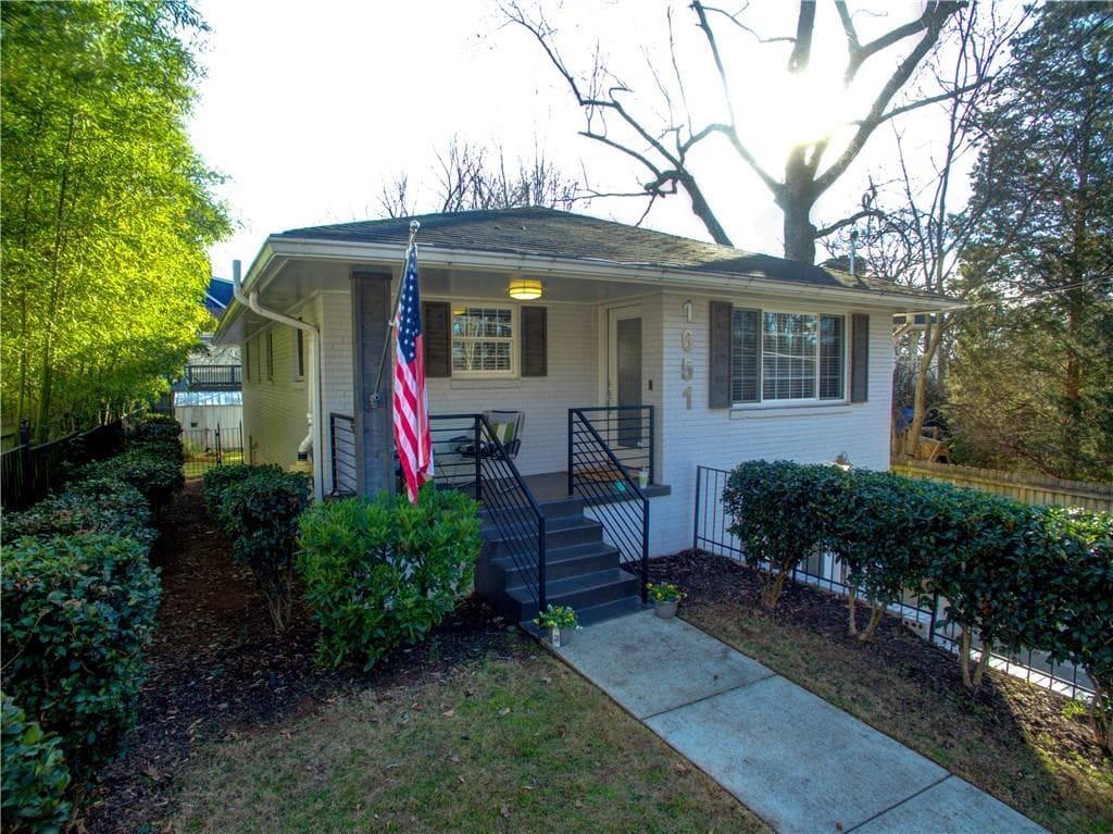 3 bedroom, 3 bathroom, 2,389 sq ft single family residence sold at 1651 Wade Avenue, Atlanta, GA 30317
