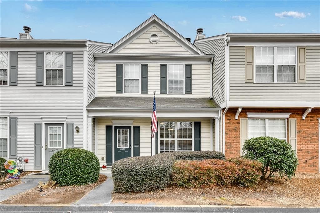 2 bedroom, 3 bathroom, 1,370 sq ft townhouse sold at 2617 Ashleigh Lane, Alpharetta, GA 30004