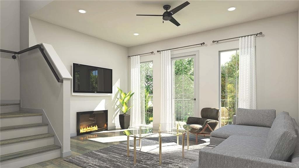 3 bedroom, 4 bathroom, 2,557 sq ft townhouse sold at 574 Boulevard Place 2, Atlanta, GA 30308