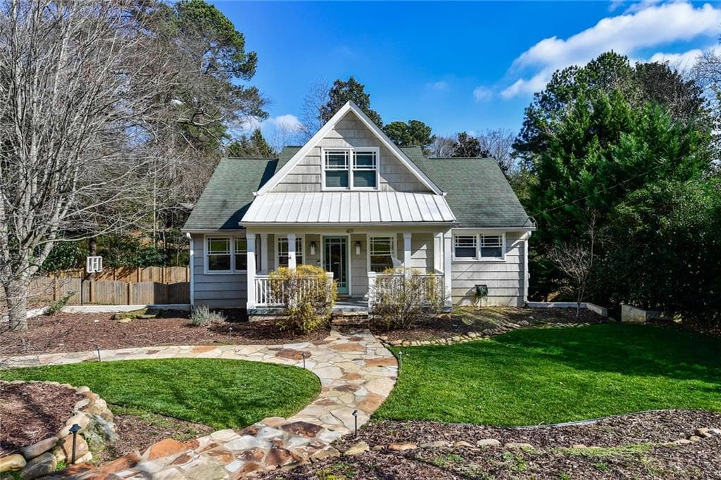 5 bedroom, 4 bathroom, 2,039 sq ft single family residence sold at 411 Springdale Drive, Atlanta, GA 30305