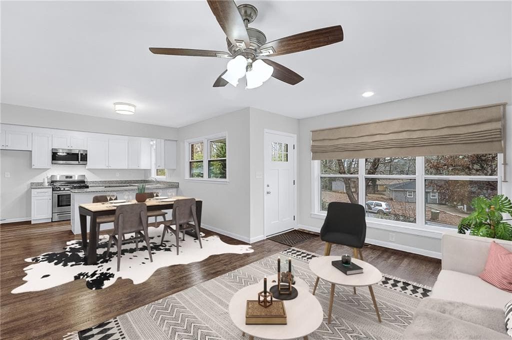 3 bedroom, 2 bathroom, 1,244 sq ft single family residence sold at 2880 Santa Barbara Drive, Decatur, GA 30032