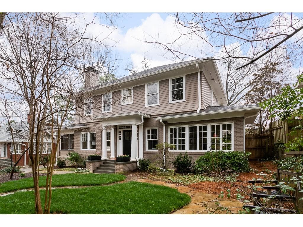 5 bedroom, 4 bathroom, 3,174 sq ft single family residence sold at 1287 Oxford Road, Atlanta, GA 30306