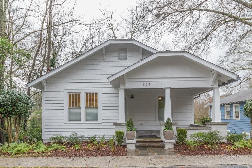 3 bedroom, 3 bathroom, 1,599 sq ft single family residence sold at 1133 Woodland Avenue, Atlanta, GA 30316