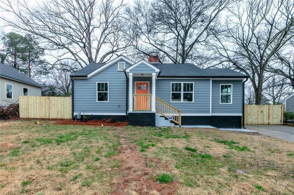 4 bedroom, 2 bathroom, 1,550 sq ft single family residence sold at 1731 Madrona Street, Atlanta, GA 30318
