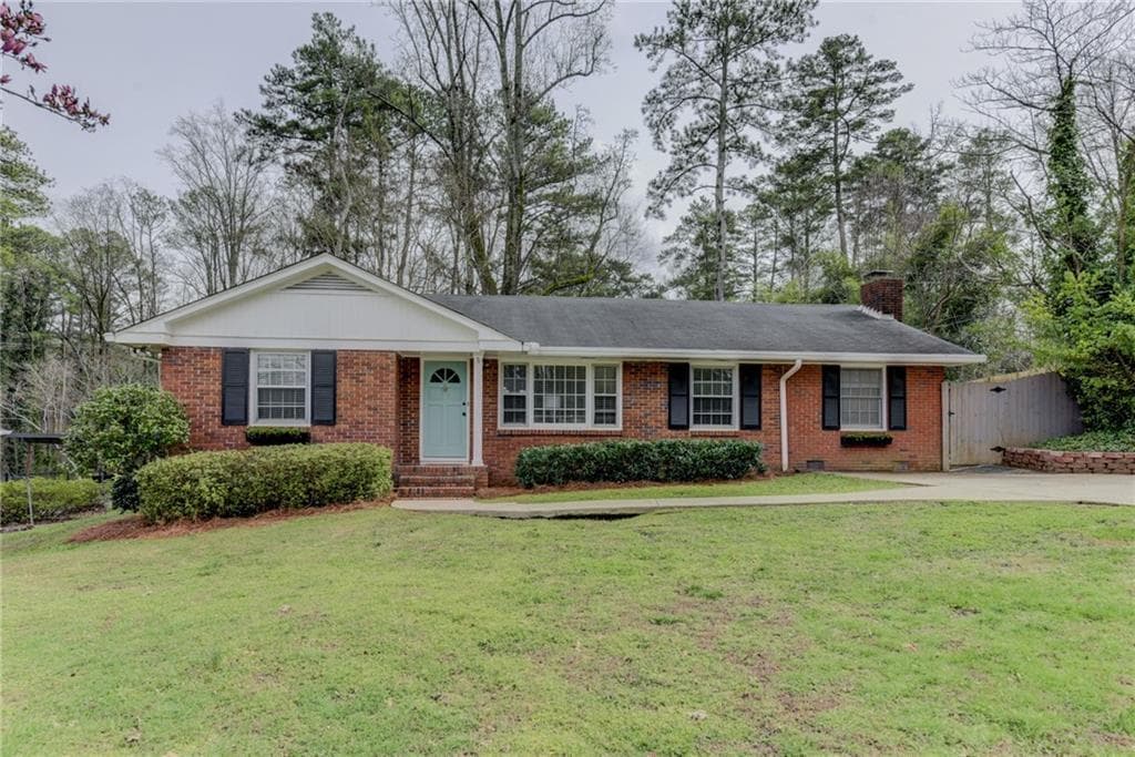 3 bedroom, 2 bathroom, 1,528 sq ft single family residence sold at 1393 Berkeley Lane, Atlanta, GA 30329