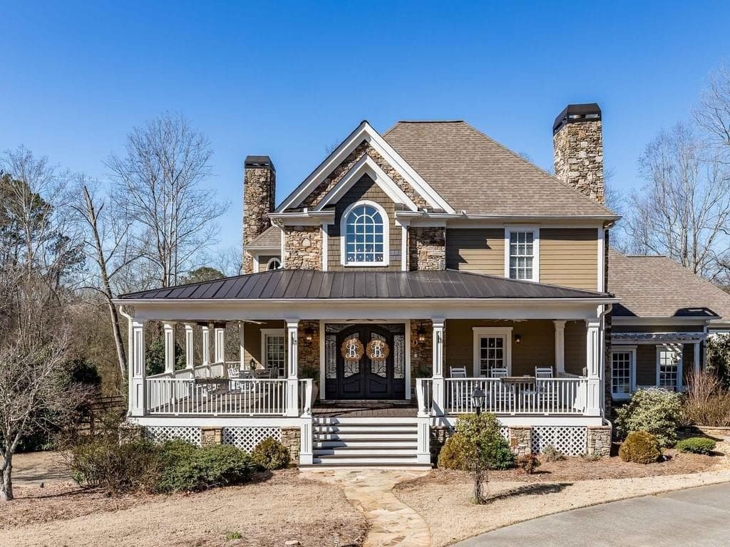 7 bedroom, 6 bathroom, 7,871 sq ft single family residence sold at 505 Silo View Court, Woodstock, GA 30188