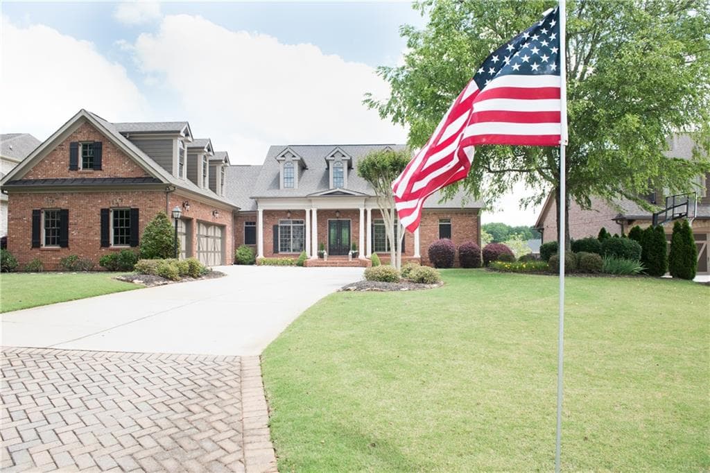 6 bedroom, 4 bathroom, 5,350 sq ft single family residence sold at 2545 Manor Creek Court, Cumming, GA 30041