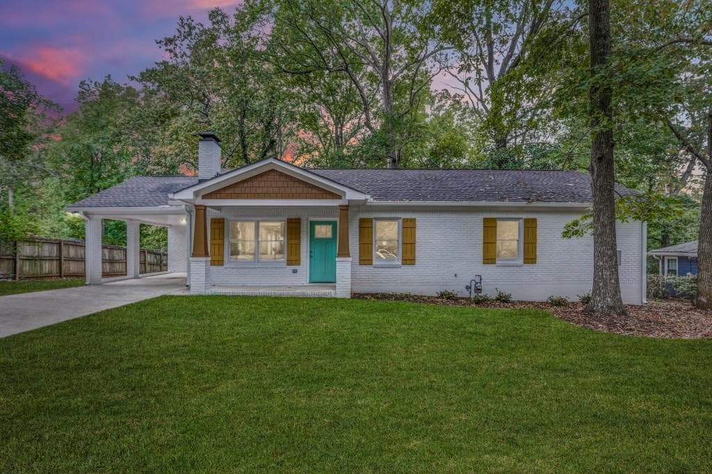 4 bedroom, 3 bathroom, 2,200 sq ft single family residence sold at 1347 Dorothy Drive, Decatur, GA 30030