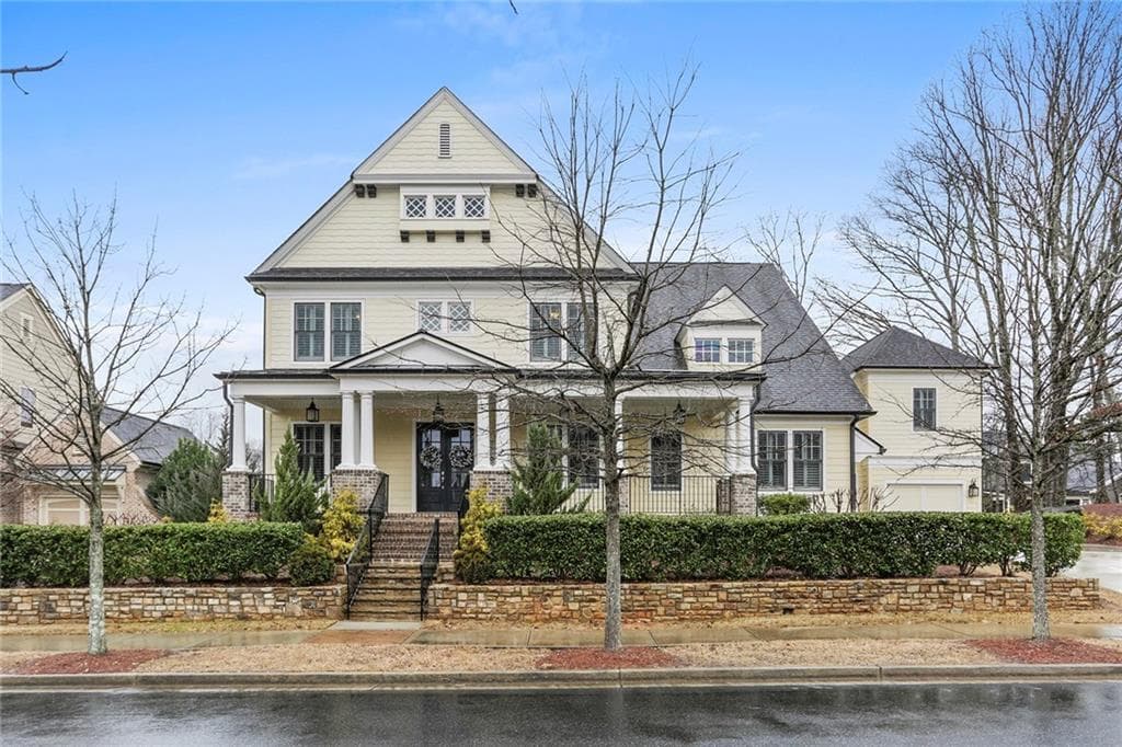 6 bedroom, 6 bathroom, 4,683 sq ft single family residence sold at 1080 Lee Street, Milton, GA 30004
