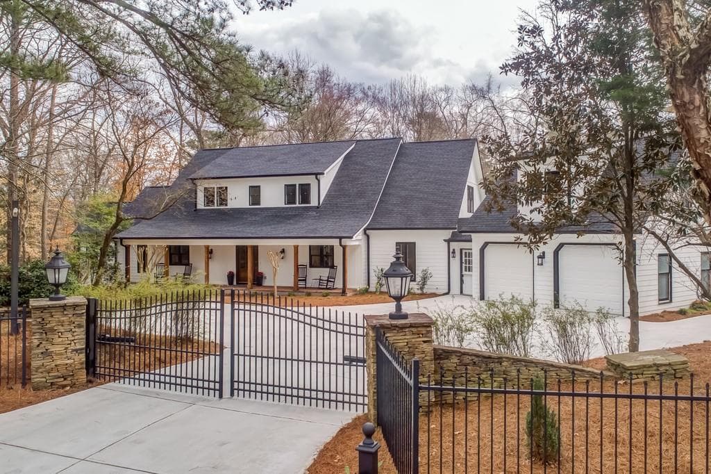 6 bedroom, 6 bathroom, 6,002 sq ft single family residence sold at 4619 Woodland Brook Drive, Atlanta, GA 30339