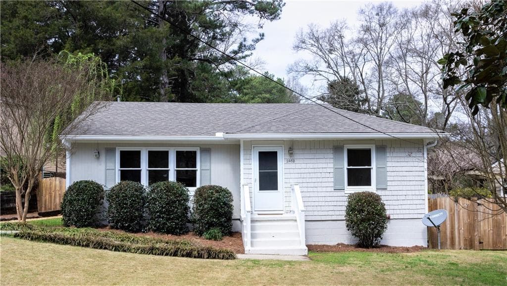 3 bedroom, 1 bathroom, 1,026 sq ft single family residence sold at 2468 Fernleaf Lane, Decatur, GA 30033