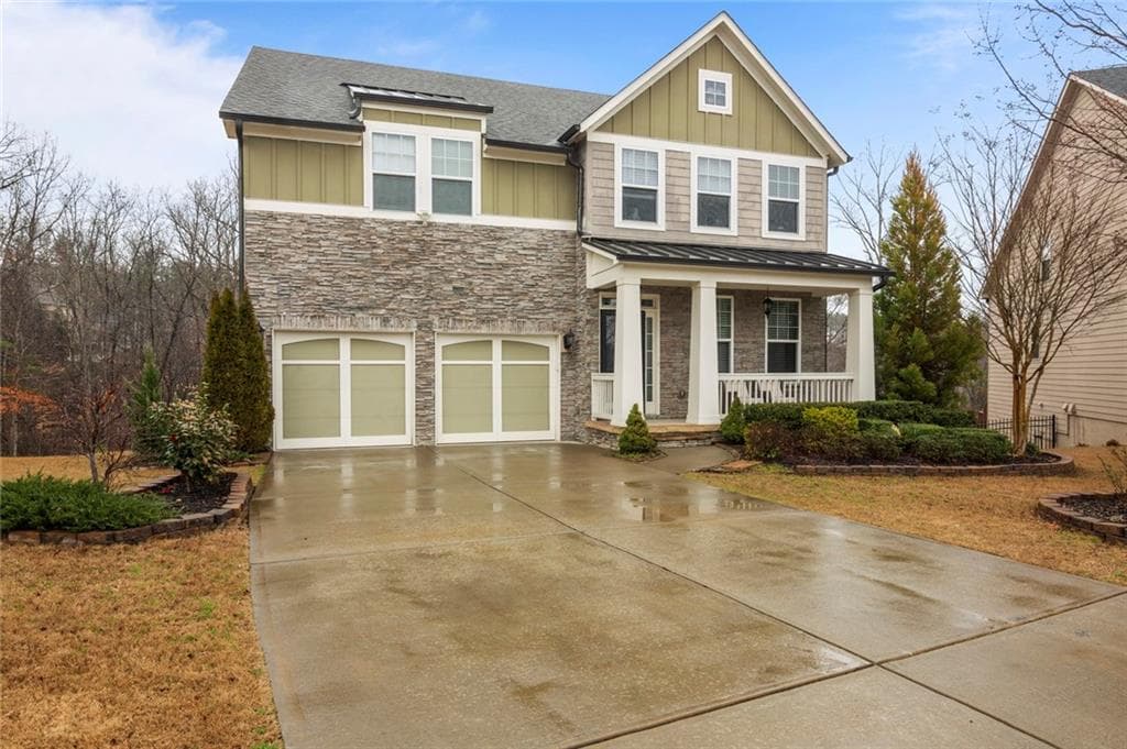 4 bedroom, 4 bathroom, 3,206 sq ft single family residence sold at 3805 Jardine Lane, Cumming, GA 30041