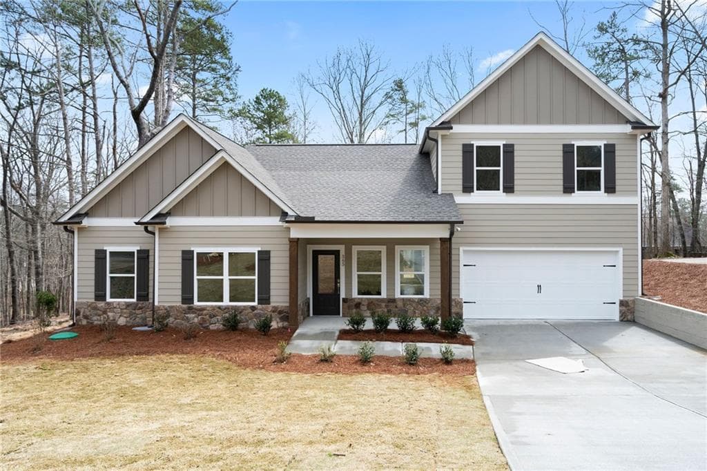 3 bedroom, 3 bathroom single family residence sold at 365 Pinebrook Drive, Waleska, GA 30183