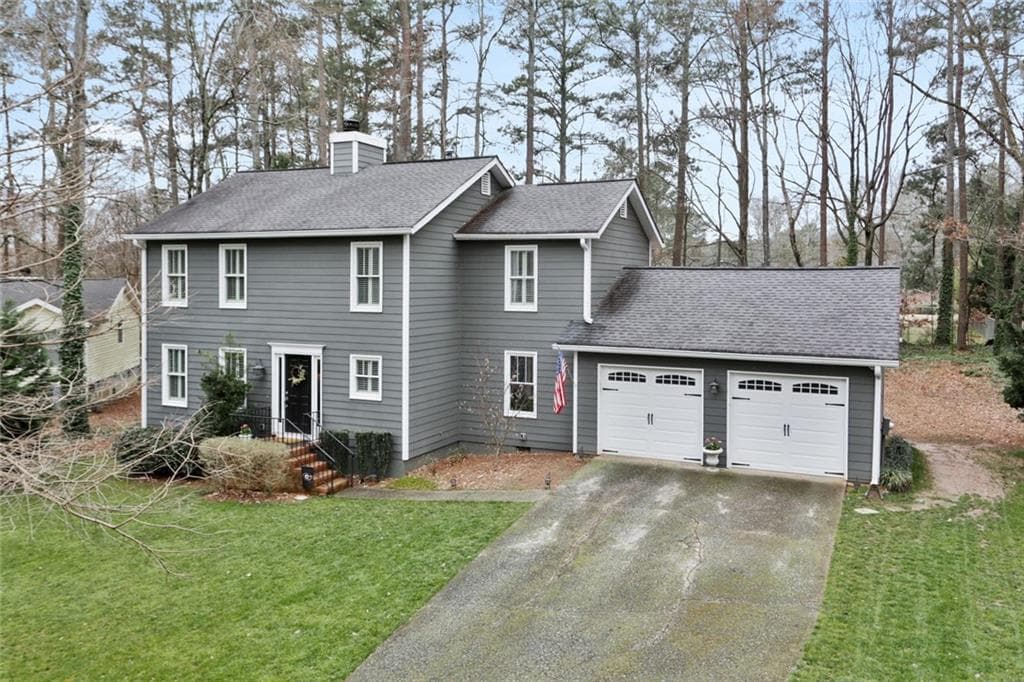 3 bedroom, 3 bathroom, 1,804 sq ft single family residence sold at 3118 Skyridge Court, Marietta, GA 30062