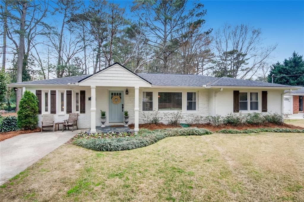 3 bedroom, 2 bathroom, 1,416 sq ft single family residence sold at 1636 Berkeley Lane, Atlanta, GA 30329
