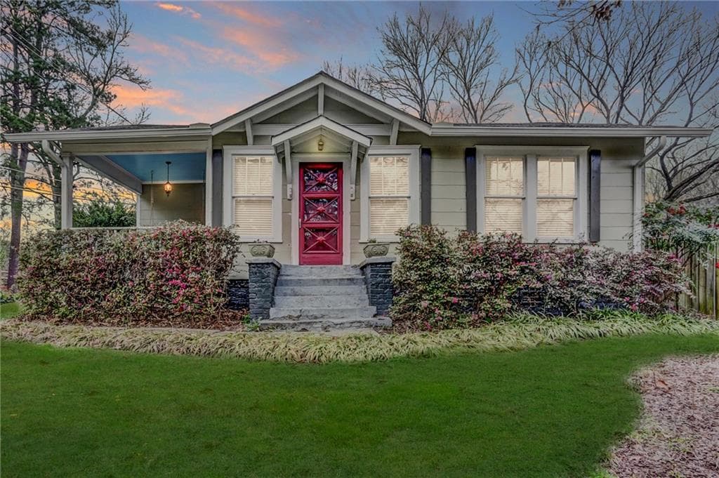 2 bedroom, 1 bathroom, 1,068 sq ft single family residence sold at 2475 Forrest Avenue, Atlanta, GA 30318