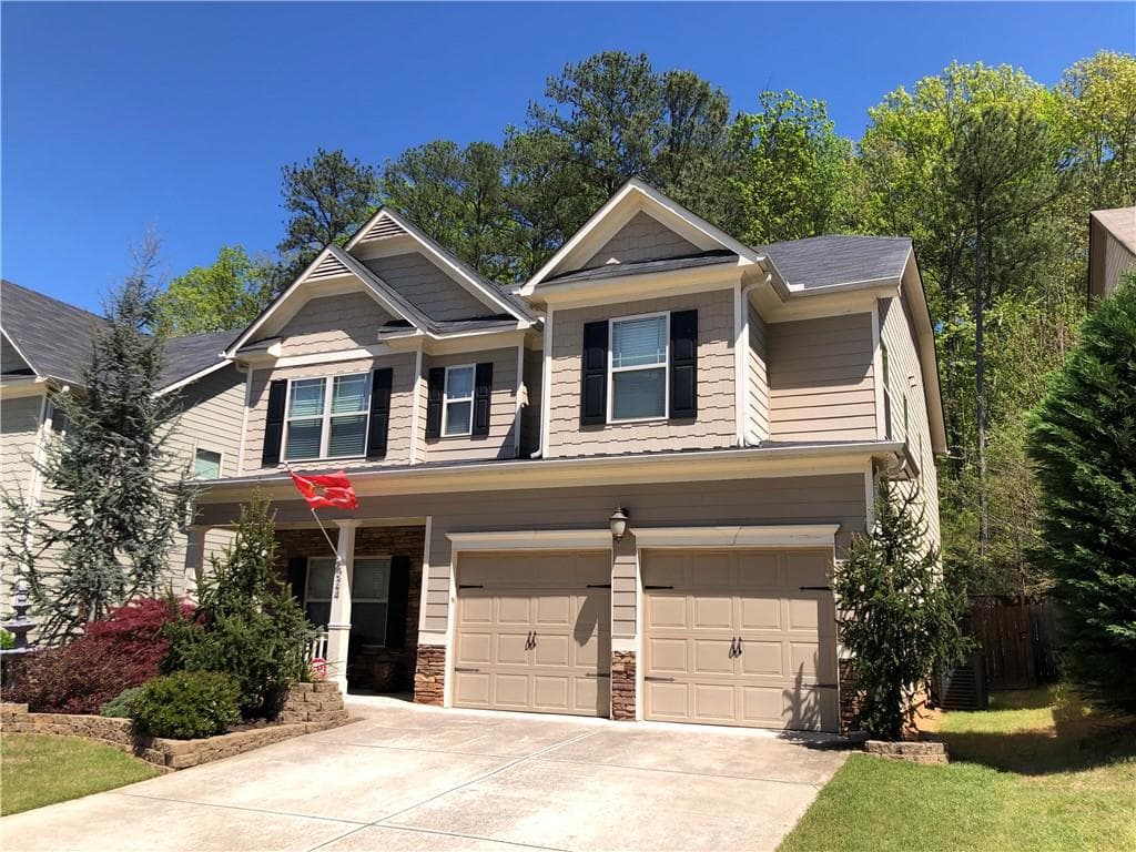 4 bedroom, 3 bathroom, 2,518 sq ft single family residence sold at 524 Crestmont Lane, Canton, GA 30114