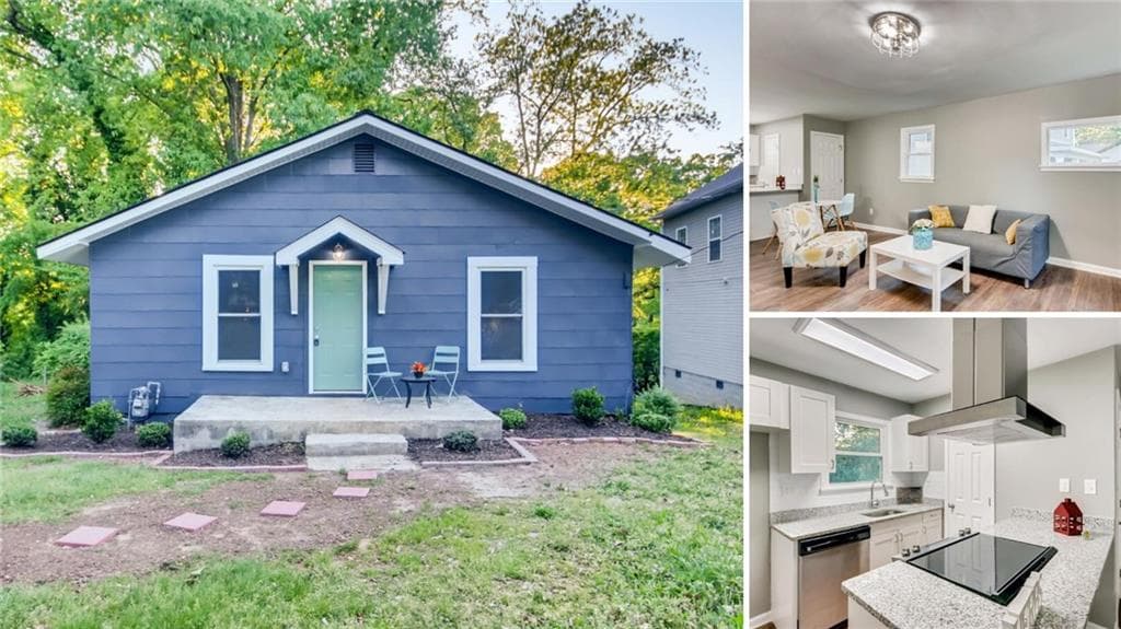 2 bedroom, 2 bathroom single family residence sold at 2805 7th Street, Atlanta, GA 30315