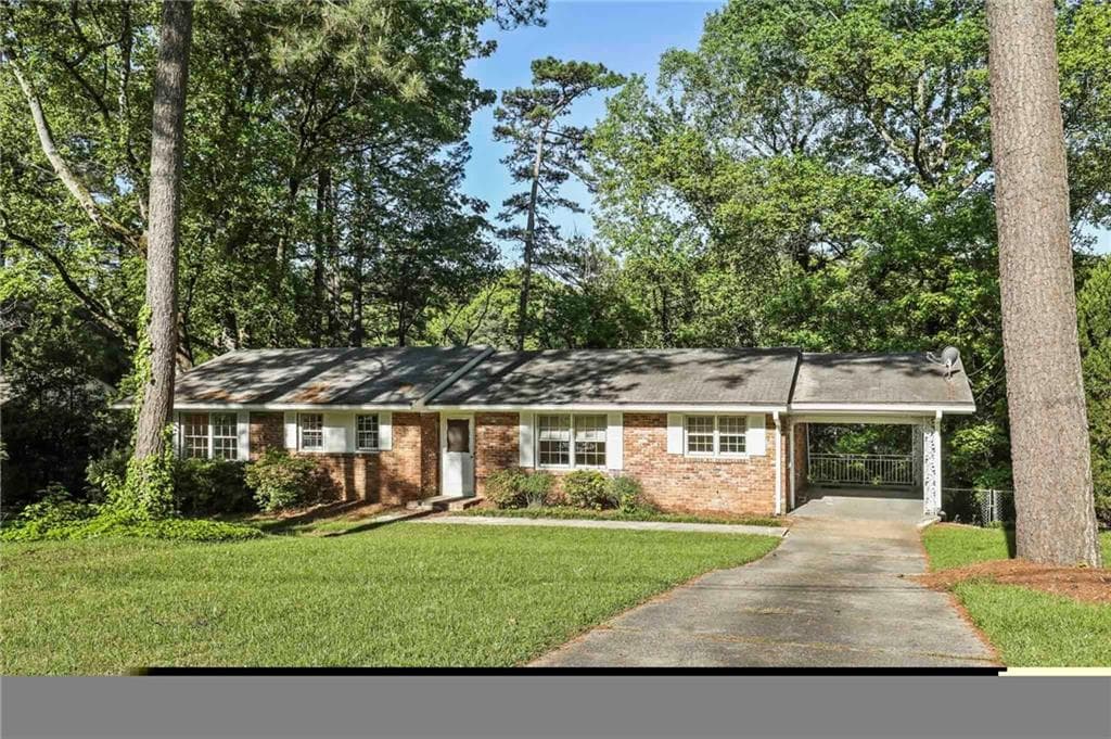2 bedroom, 2 bathroom, 1,592 sq ft single family residence sold at 1232 Vista Valley Drive, Atlanta, GA 30329