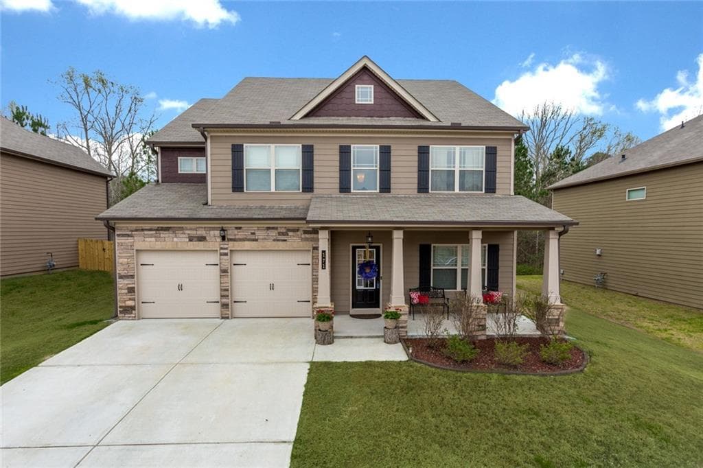 5 bedroom, 3 bathroom, 3,108 sq ft single family residence sold at 171 Blackgum Trace, Dallas, GA 30132