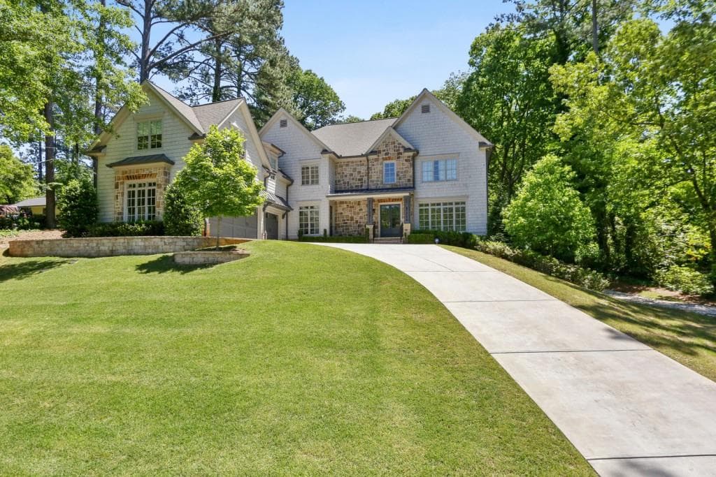 5 bedroom, 6 bathroom, 4,969 sq ft single family residence sold at 4815 Northway Drive, Atlanta, GA 30342