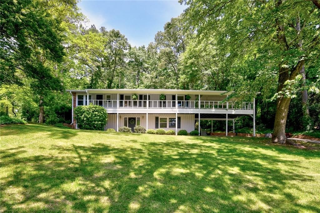 4 bedroom, 3 bathroom, 2,000 sq ft single family residence sold at 6870 Sunny Brook Lane, Atlanta, GA 30328