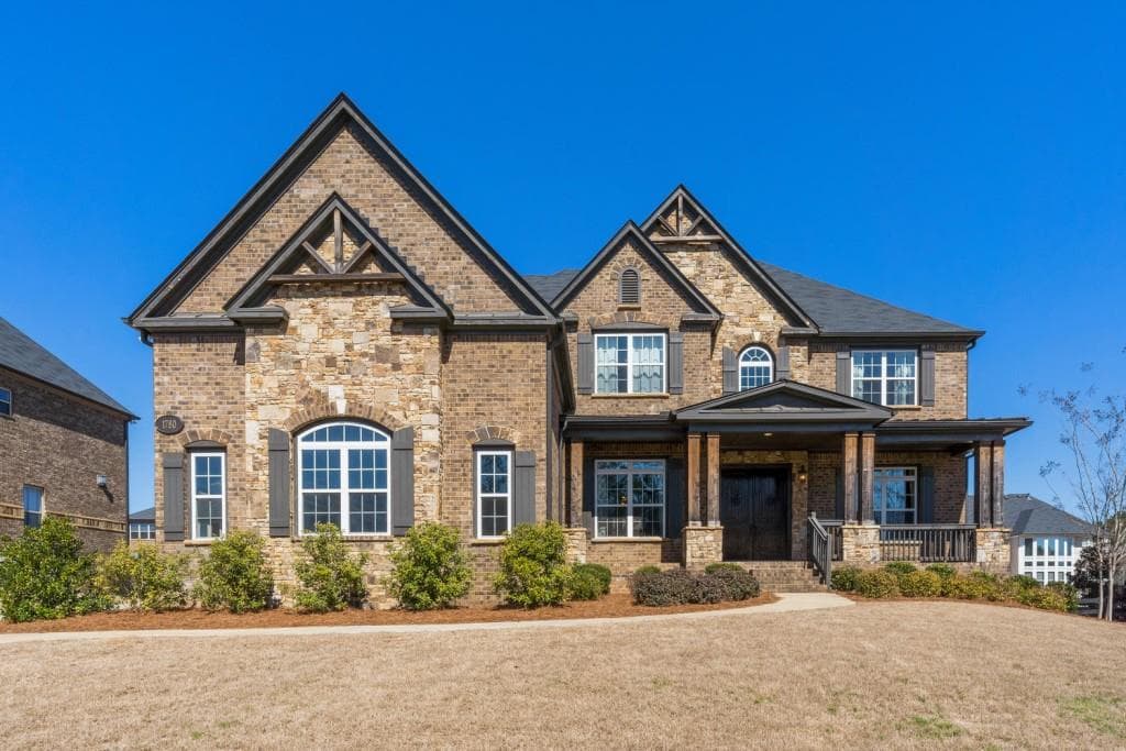 7 bedroom, 6 bathroom, 6,658 sq ft single family residence sold at 1780 Dearborne Lane, Alpharetta, GA 30009