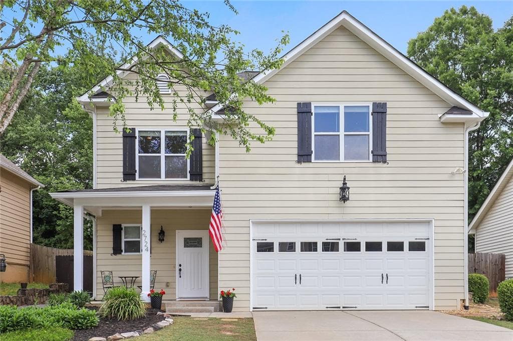4 bedroom, 3 bathroom, 2,228 sq ft single family residence sold at 2724 Ashbury Point Lane, Marietta, GA 30066