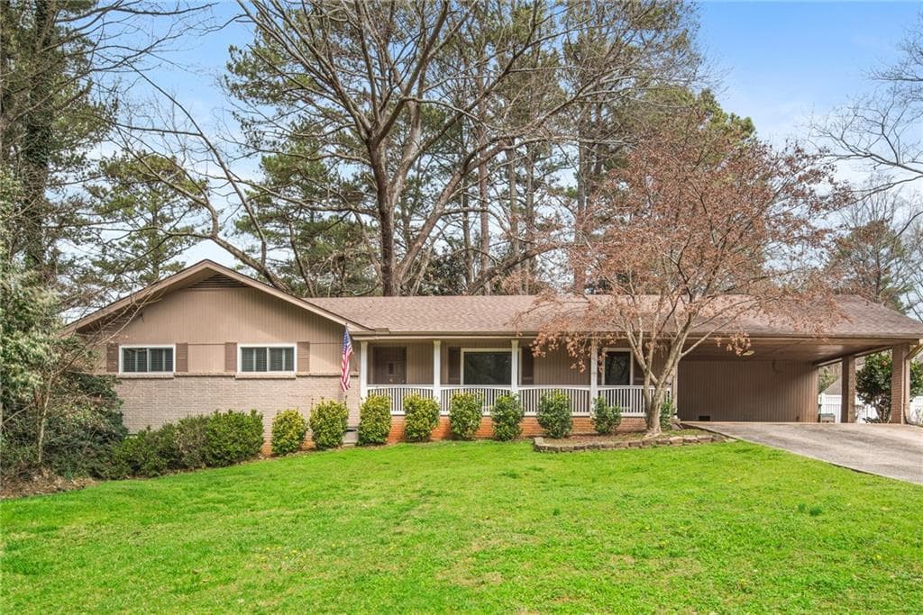 3 bedroom, 2 bathroom, 2,031 sq ft single family residence sold at 3414 Falkirk Place, Atlanta, GA 30345