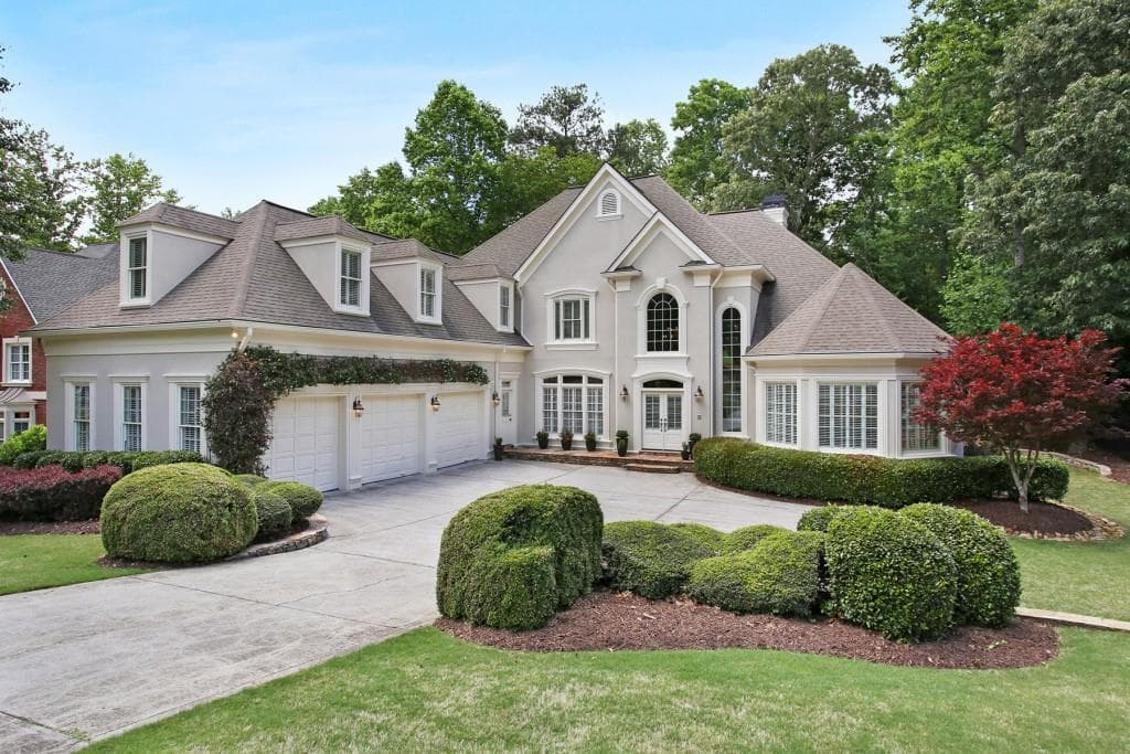 5 bedroom, 6 bathroom, 5,680 sq ft single family residence sold at 3455 Newport Bay Drive, Alpharetta, GA 30005