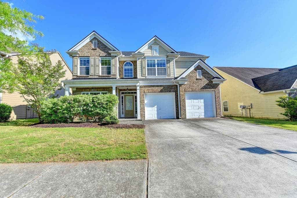 4 bedroom, 3 bathroom single family residence sold at 1667 Balvaird Drive, Lawrenceville, GA 30045