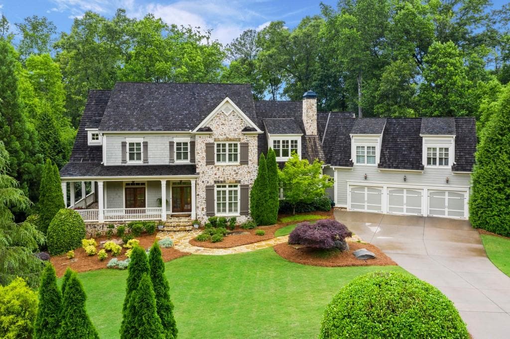 5 bedroom, 6 bathroom, 8,477 sq ft single family residence sold at 13230 Owens Way, Milton, GA 30004