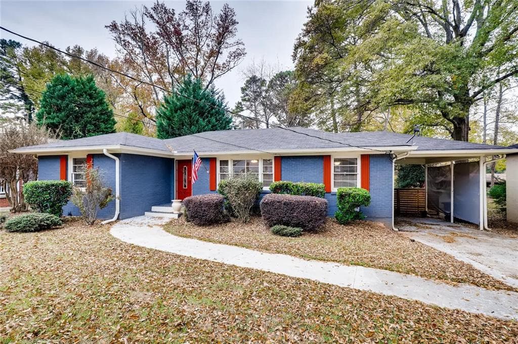 3 bedroom, 1 bathroom, 1,368 sq ft single family residence sold at 963 Shadowridge Drive, Atlanta, GA 30316