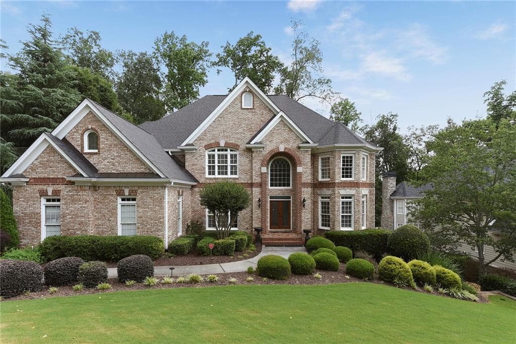 6 bedroom, 6 bathroom, 8,200 sq ft single family residence sold at 14505 Morning Mountain Way, Milton, GA 30004