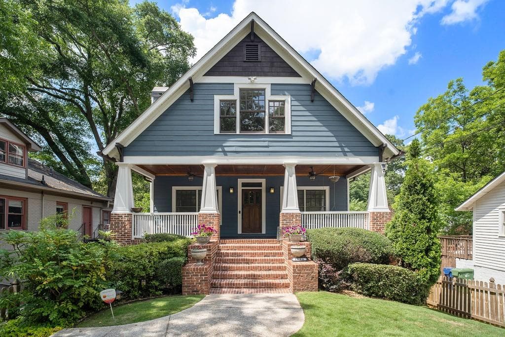 5 bedroom, 4 bathroom, 3,150 sq ft single family residence sold at 1404 McPherson Avenue, Atlanta, GA 30316