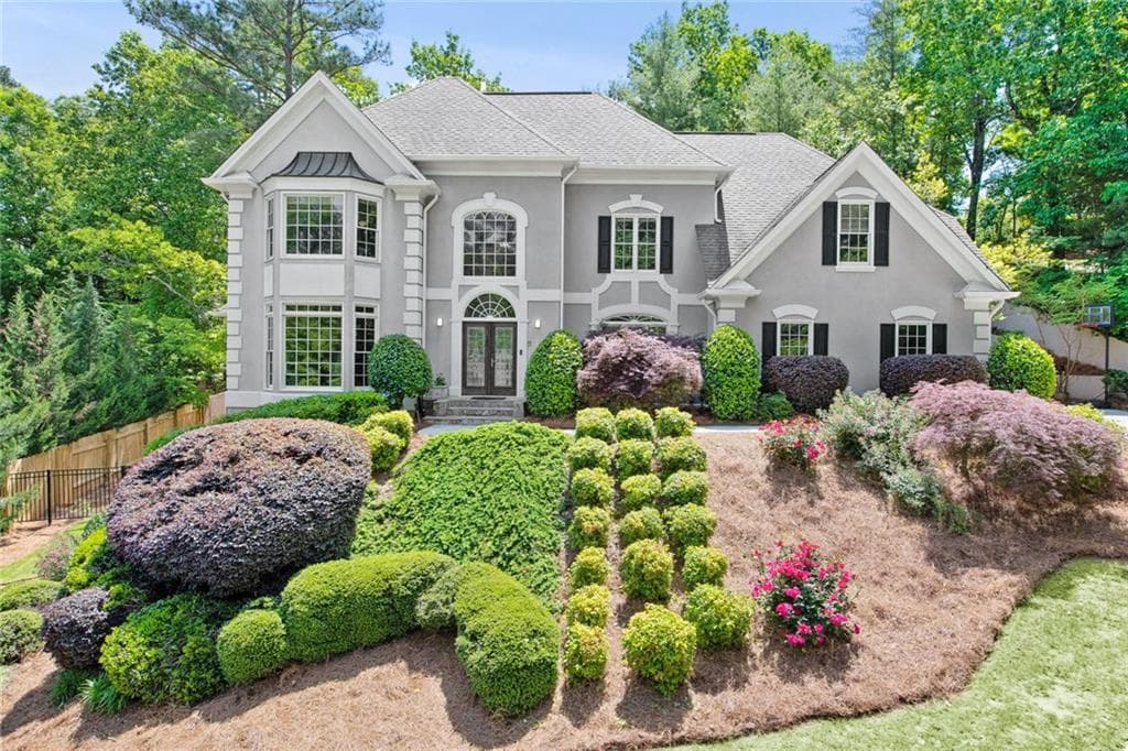 6 bedroom, 5 bathroom, 4,214 sq ft single family residence sold at 3855 Redcoat Way, Alpharetta, GA 30022