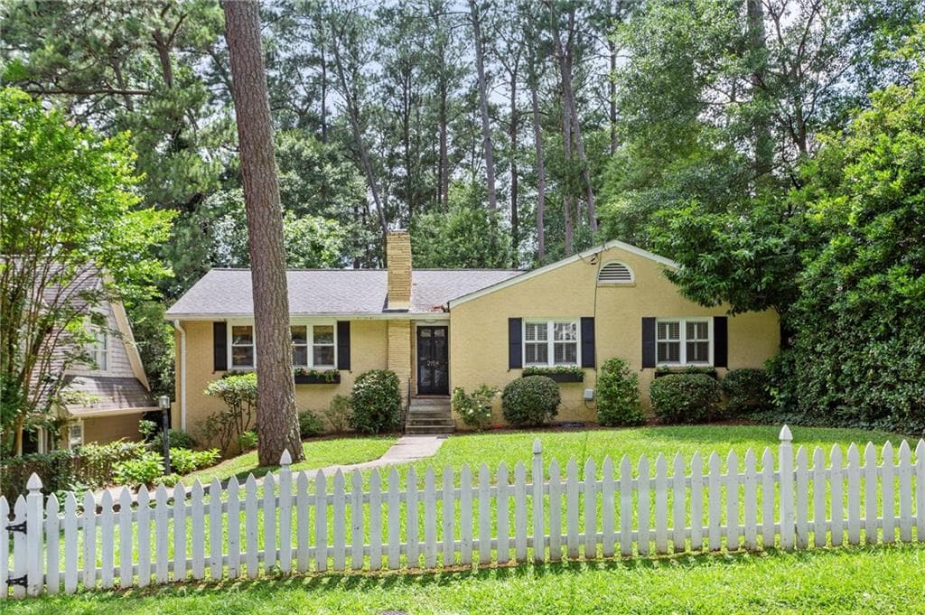 3 bedroom, 2 bathroom, 1,949 sq ft single family residence sold at 2154 Radcliffe Drive, Atlanta, GA 30318