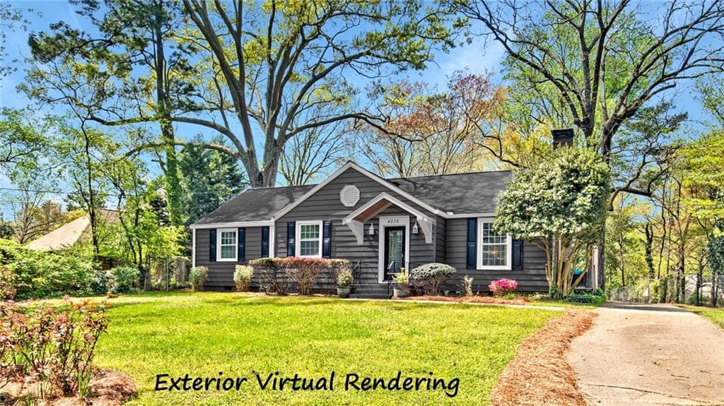 4 bedroom, 2 bathroom, 2,607 sq ft single family residence sold at 4238 Peachtree Dunwoody Road, Atlanta, GA 30342