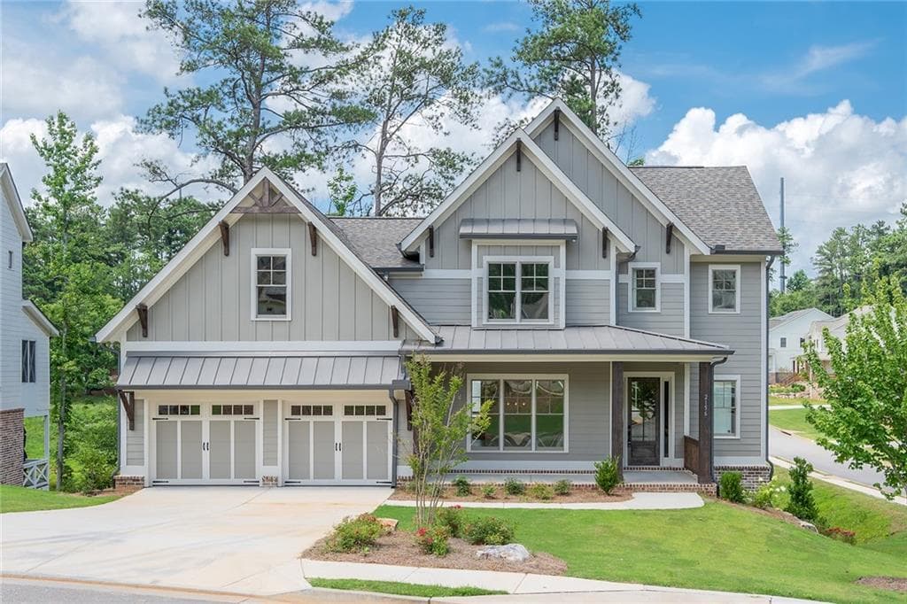 5 bedroom, 5 bathroom, 3,916 sq ft single family residence sold at 2156 Ellis Mountain Drive, Marietta, GA 30064