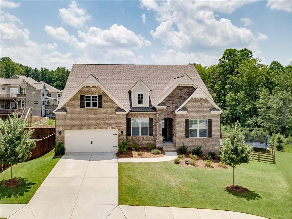 3 bedroom, 3 bathroom, 3,292 sq ft single family residence sold at 3907 Rustic Pine Lane, Buford, GA 30518