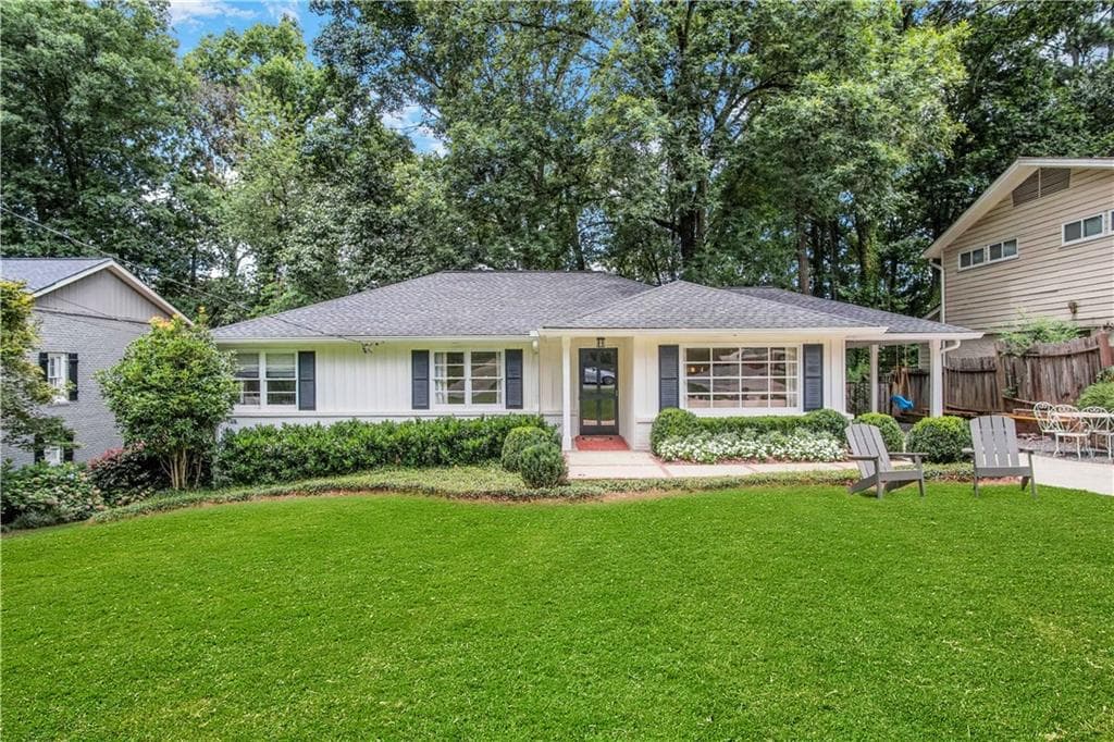 3 bedroom, 2 bathroom, 1,478 sq ft single family residence sold at 1048 Northcliffe Drive, Atlanta, GA 30318