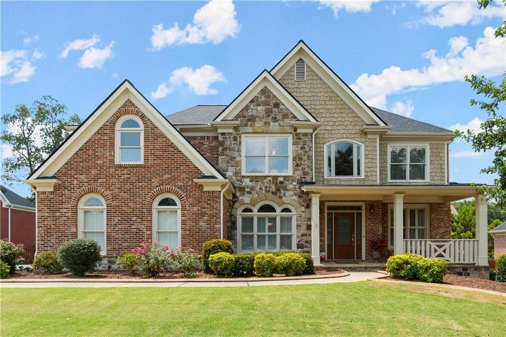 5 bedroom, 5 bathroom, 5,123 sq ft single family residence sold at 3287 Aberrone Place, Buford, GA 30519