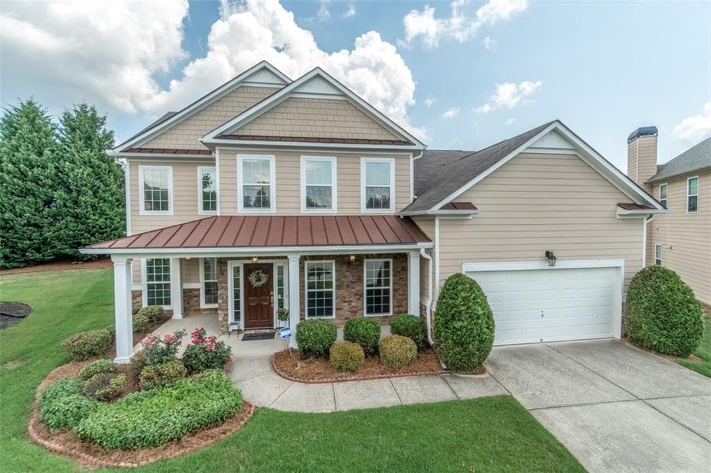 4 bedroom, 3 bathroom, 2,854 sq ft single family residence sold at 3225 Sand Hill Court, Cumming, GA 30041
