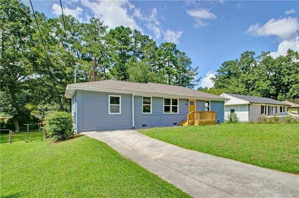 3 bedroom, 2 bathroom, 1,212 sq ft single family residence sold at 2065 Rosewood Road, Decatur, GA 30032
