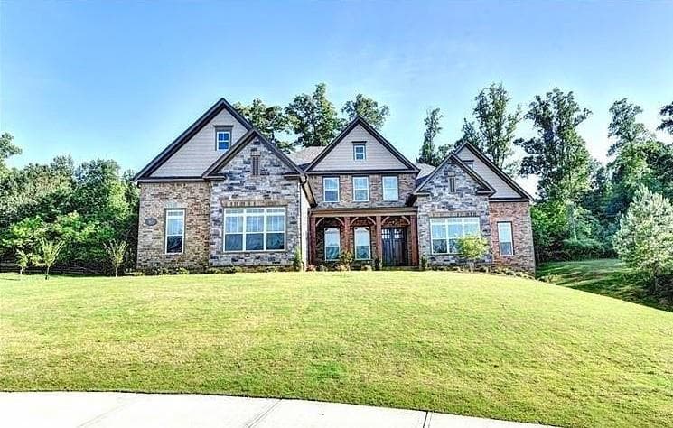 5 bedroom, 5 bathroom, 5,384 sq ft single family residence sold at 917 Hunter Way, Milton, GA 30004