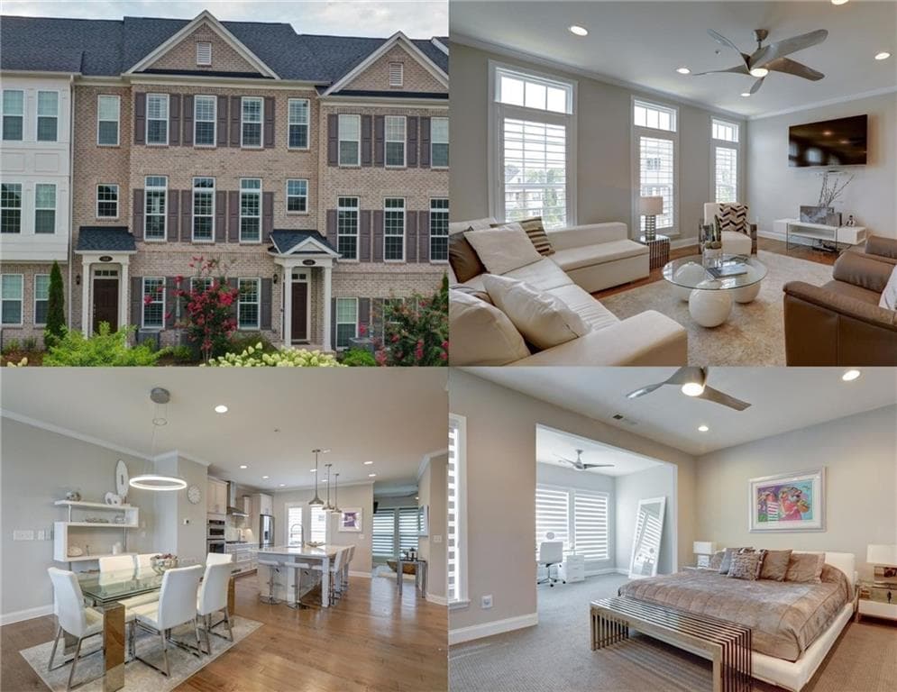 3 bedroom, 4 bathroom, 2,366 sq ft townhouse sold at 146 Rowan Avenue, Alpharetta, GA 30009